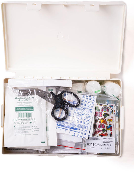 EHBO-doos voor kinderen met Fixfirst-producten