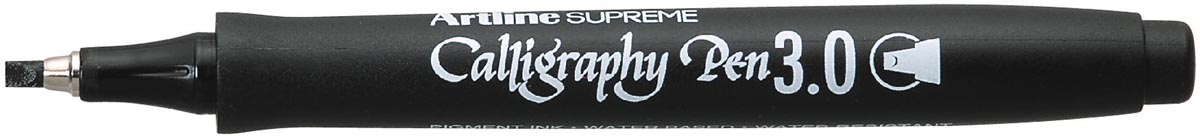 Artline marker Supreme Kalligrafie Pen, 3,0 mm, zwart