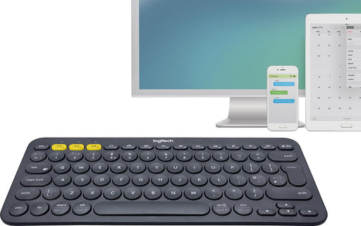 Logitech draadloos toetsenbord K380 , azerty, zwart, OfficeTown
