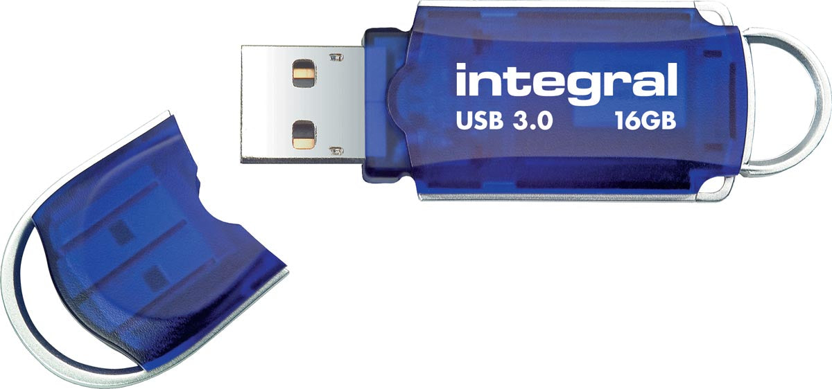 Integral COURIER USB-stick 3.0, 16 GB met Hoge Snelheid