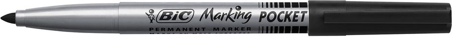 Bic permanent marker ECOlutions, schrijfbreedte 1,1 mm, fijne punt, zwart 12 stuks, OfficeTown