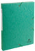 Exacompta elastobox Exabox groen, rug van 2,5 cm 8 stuks, OfficeTown