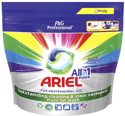Ariel wasmiddel All-in-1 Color, pak van 70 capsules 2 stuks, OfficeTown