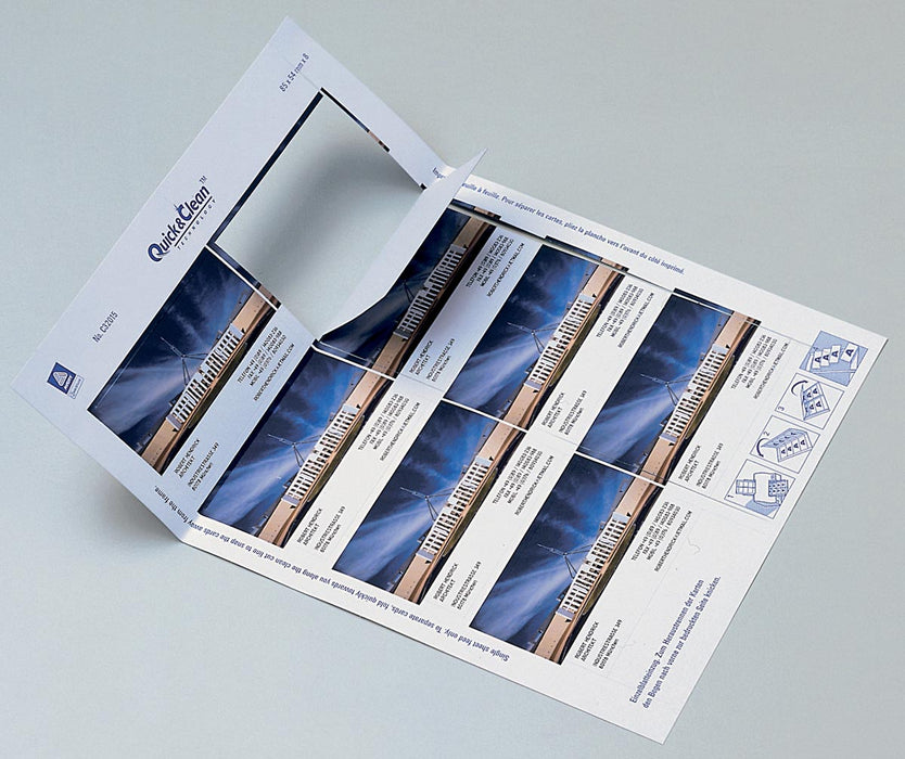 AVERY visitekaartjes voor inkjet Quick&Clean, mat, 80 stuks, 260 g/m²