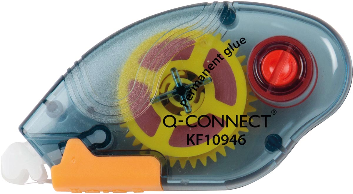 Q-CONNECT Lijmroller, permanente hechting, 6,5 mm x 8,5 m