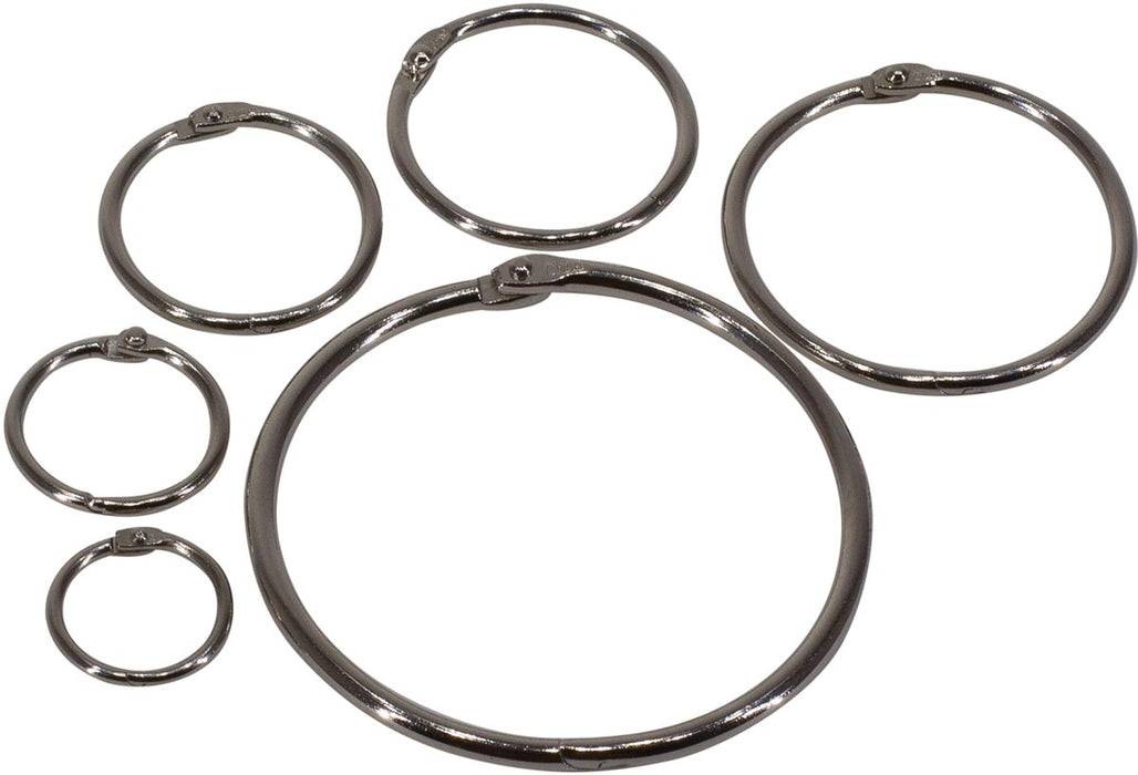 Bronyl gebroken ringen 25 mm diameter, 100 stuks