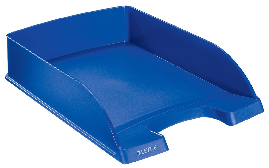 Leitz brievenbakje Plus 5227 Standaard blauw 5 stuks