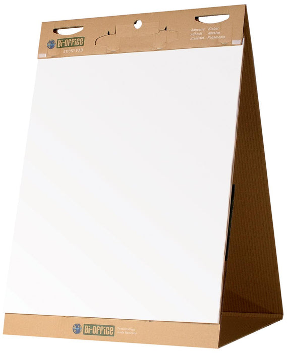 Bi-Office tafel flipchart Earth-It met herbruikbaar klevend papier
