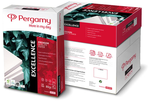 Pergamy Excellence printpapier ft A4, 80 g, pak van 500 vel 5 stuks, OfficeTown