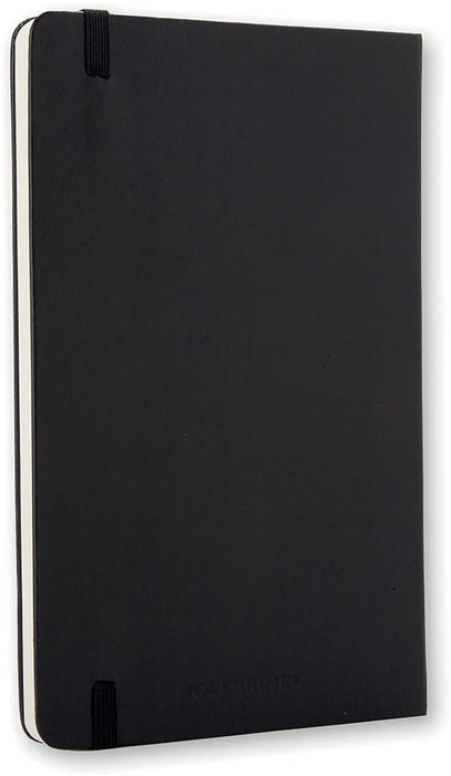 Moleskine notitieboek, ft 13 x 21 cm, effen, harde cover, 240 bladzijden, zwart