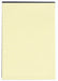 Exacompta notitieboeken, ft 29,7 x 21 cm, Black, geel papier, 70 vel, geruit Q5 5 stuks, OfficeTown