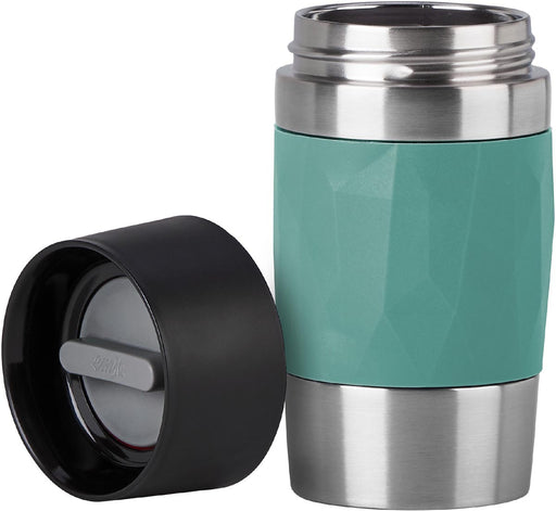 Emsa Travel Mug Compact thermosbeker, 0,3 l, groen 4 stuks, OfficeTown