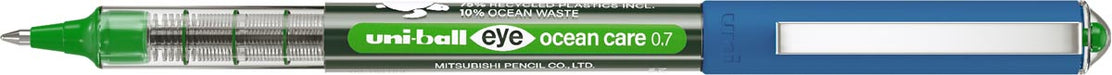 Uni-ball Eye roller Ocean Care, medium, groen 12 stuks, OfficeTown