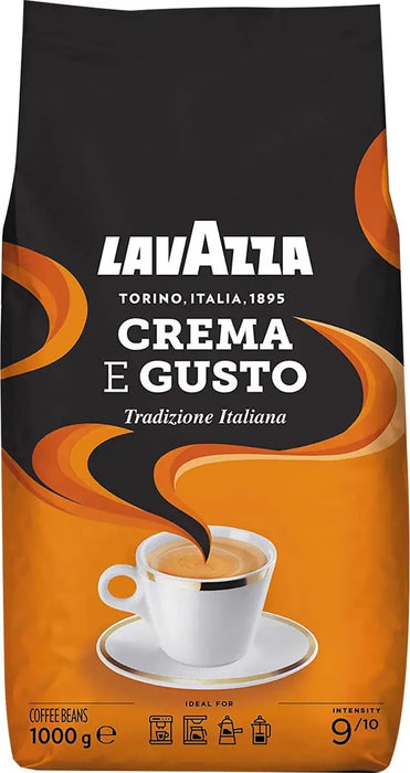 Lavazza koffiebonen cafe crema e gusto classic, 1 kg zak