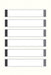 Avery Family gelamineerde etiketten, ft 8,5 x 1,7 cm, grijs, ophangbare etui met 24 etiketten 10 stuks, OfficeTown