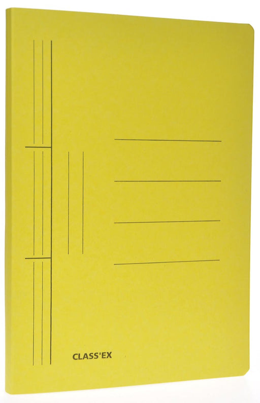Class'ex hechtmap, ft 25 x 32 cm (voor ft A4), geel 100 stuks, OfficeTown