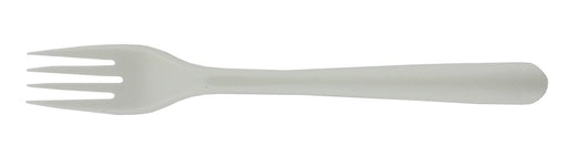 Vork uit CPLA, 19 cm, wit, pak van 50 stuks 20 stuks, OfficeTown