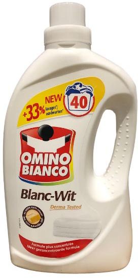 Omino Bianco wasmiddel Wit, fles van 2 l 6 stuks, OfficeTown