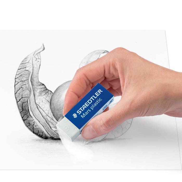 Staedtler gum Mars Plastic, 20 stuks - Hoge kwaliteit professionele gum