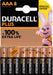 Duracell batterij Plus 100% AAA, blister van 8 stuks 10 stuks, OfficeTown