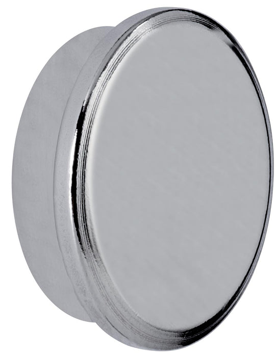 MAUL neodymium schijfmagneet Ø32mm 21kg blister 1 zilver, voor glas- en whitebord 10 stuks