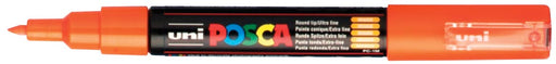 Uni POSCA paintmarker PC-1MC, 0,7 mm, oranje 6 stuks, OfficeTown