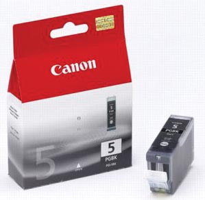 Canon inktcartridge PGI-5BK, 505 pagina's, OEM 0628B001, zwart
