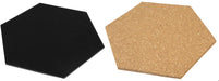 Securit Hexagon set van drie kurkborden, vier krijtborden en accessoires 6 stuks, OfficeTown