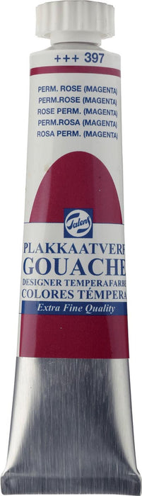 Talens plakkaatverf Extra Fijn 20 ml tube, permanent roze (magenta)