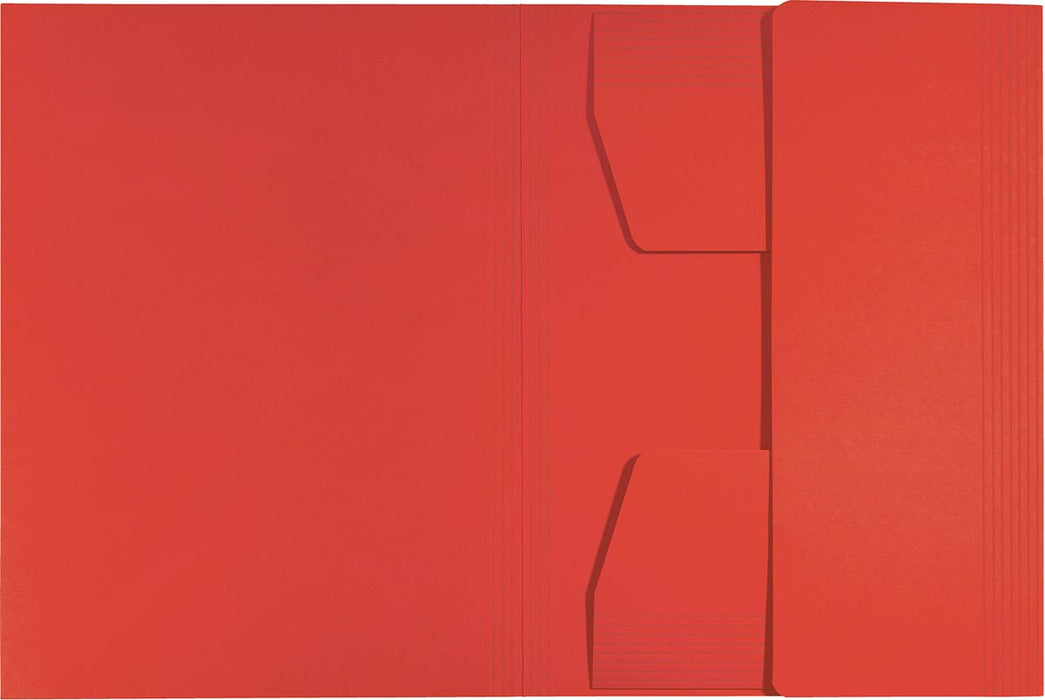 Leitz Recycle klepmap, uit karton, ft A4, rood 10 stuks