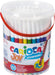 Carioca viltstift Joy, 100 stiften in een plastic pot 12 stuks, OfficeTown