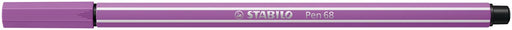 STABILO Pen 68 viltstift, plum (pruimpaars) 10 stuks, OfficeTown