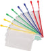 Tarifold opbergtas met rits, ft A5, pak van 8 stuks in geassorteerde kleuren 5 stuks, OfficeTown