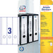 Avery Zweckform L4759-25 ordnerrugetiketten ft 29,7 x 6,1 cm (b x h), 75 etiketten, wit 30 stuks, OfficeTown