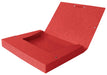 Elba elastobox Oxford Top File+ rug van 4 cm, rood 9 stuks, OfficeTown