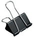 Pergamy foldbackclip 51 mm, zwart - doos van 12 stuks 60 stuks, OfficeTown
