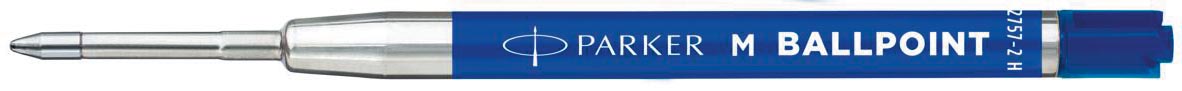 Parker Eco vulling voor balpen, medium, blauw, blister van 2 stuks 12 stuks, OfficeTown