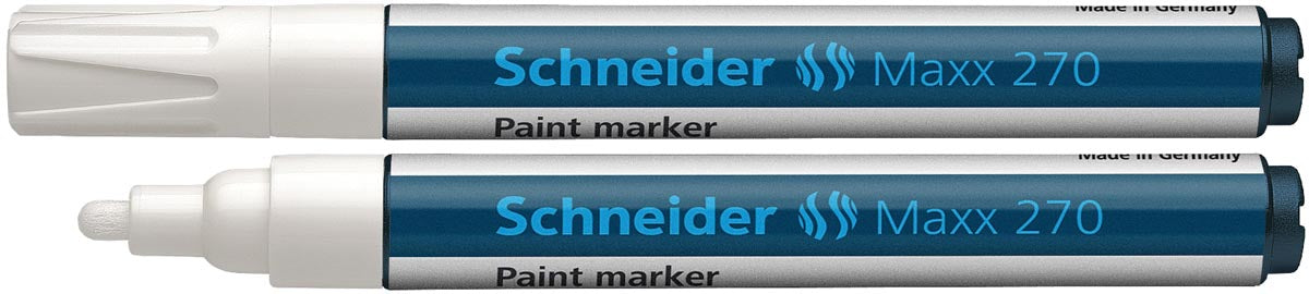 Schneider verfmarker Maxx 270, wit 10 stuks