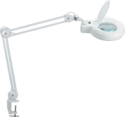 MAUL loeplamp LED Viso met tafelklem 6.3cm, armlengte 2x31cm, 3 dioptrielens, opp 144cm2, wit 4 stuks, OfficeTown
