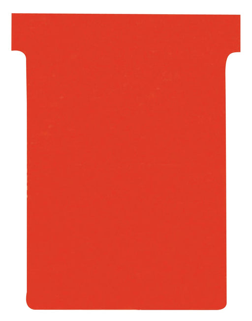 Nobo T-planbordkaarten index 3, ft 120 x 92 mm, rood 5 stuks, OfficeTown