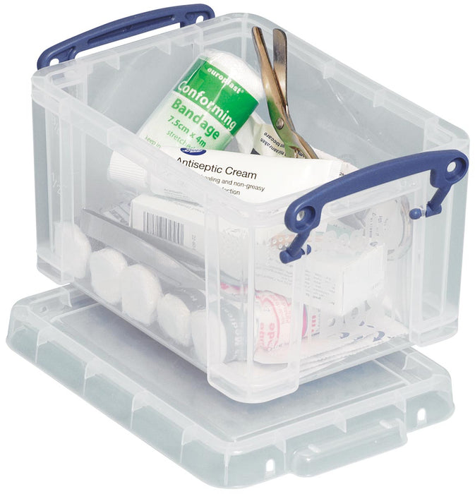 Really Useful Box opbergdoos 1,6 liter, transparant