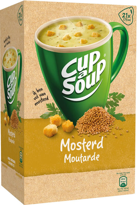 Cup-a-Soup mosterd, doos van 21 zakjes