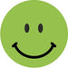 Avery rating dots, diameter 19 mm, rol met 250 stuks, smiley, groen 10 stuks, OfficeTown