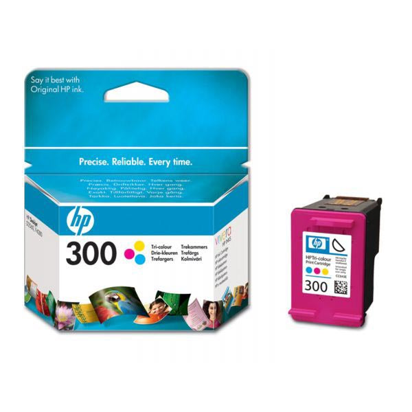 HP inktcartridge 300, 165 pagina's, OEM CC643EE, 3 kleuren