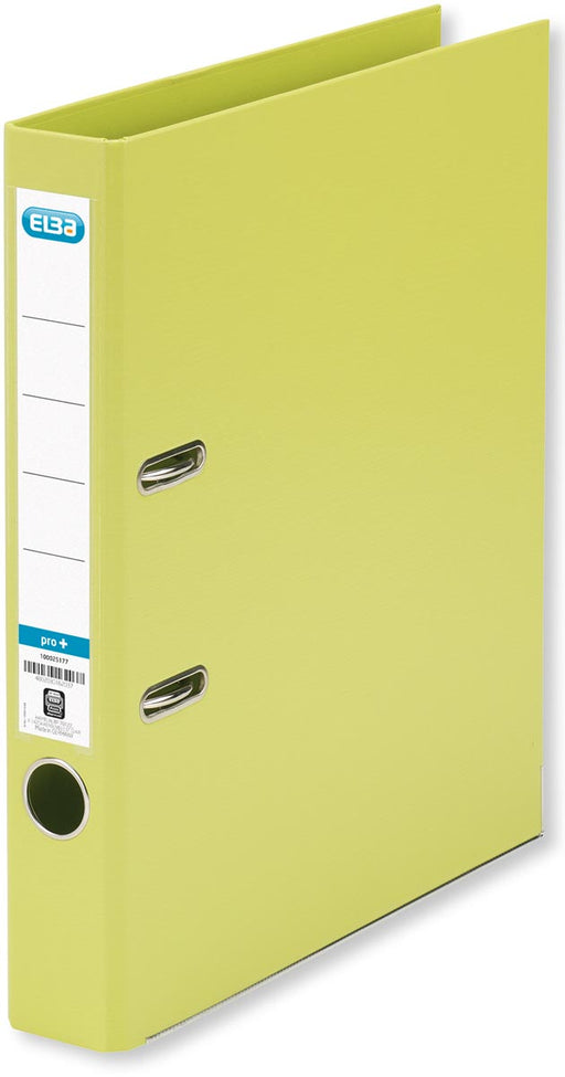 Elba ordner Smart Pro+,  lichtgroen, rug van 5 cm 10 stuks, OfficeTown