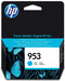 HP inktcartridge 953, 630 pagina's, OEM F6U12AE, cyaan 50 stuks, OfficeTown