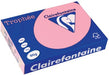 Clairefontaine Trophée gekleurd papier, A4, 80 g, 500 vel, roze 5 stuks, OfficeTown