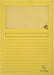 Exacompta L-map met venster Forever, pak van 100 stuks, geel 4 stuks, OfficeTown