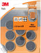 3M viltglijders, Ultra Resistant, 22 mm diameter, 8 stuks in blister - OfficeTown