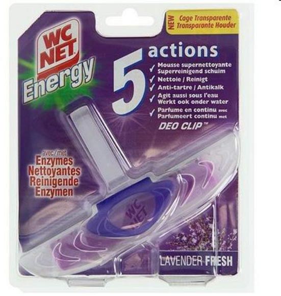 WC NET Energie toiletblokje Lavendel Fresh